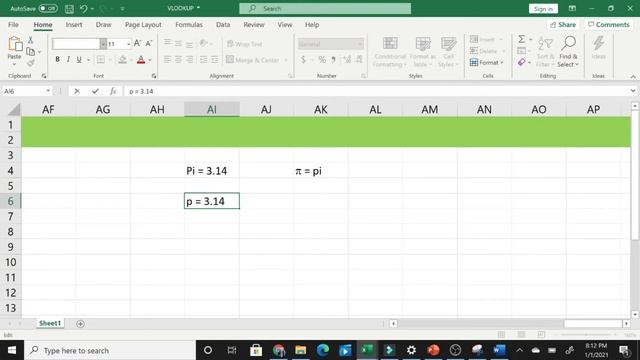 How to Insert the Pi symbol in Excel | Excel in 1 minute смотреть онлайн