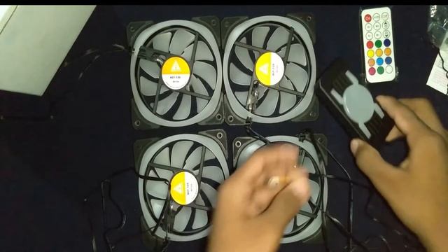 golden field acf 120 rgb fan kit unbox & review | sl technical boy смотреть онлайн