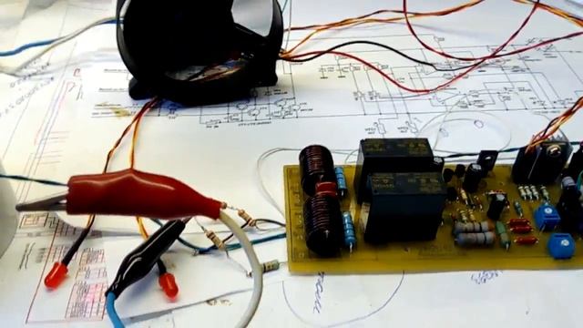Система защиты усилителя, первое включение и тестирование смотреть онлайн