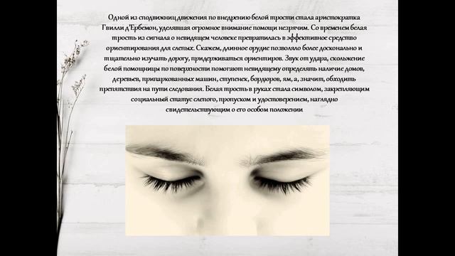 День белой трости. смотреть онлайн