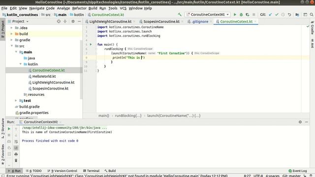 Part 2 Context in Corutine смотреть онлайн