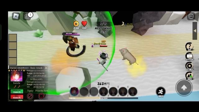 Yoriichi Tsugikuni 7 Star ⭐ Showcase Demon Slayer Tower Defense Simulator