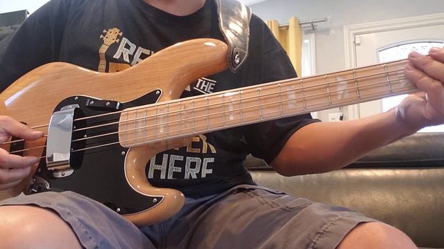 Crazy (Scary Pockets version) bass cover - Fender American Original '70s Jazz Bass смотреть онлайн