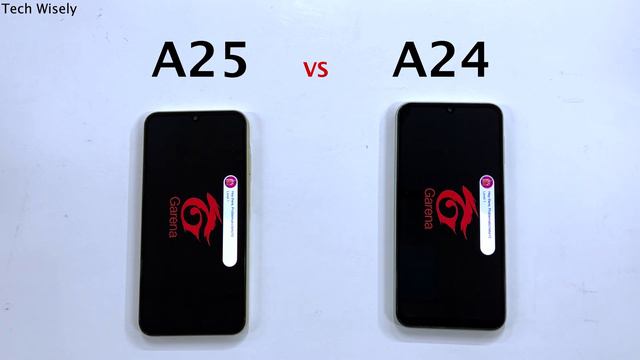 SAMSUNG A25 Vs A24 - Speed Test