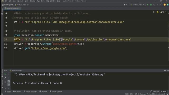 Selenium common exceptions WebDriverException Message unknown error Failed to create Chrome process смотреть онлайн