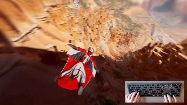 First Time Playing on KEYBOARD (Riders Republic Keyboard Handcam) смотреть онлайн