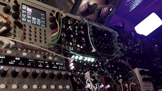 Modular Synth + Acoustic Guitar, Strymon Magneto, Meris, 4ms SWN, Ottobit, Five12, Audio Sprockets смотреть онлайн