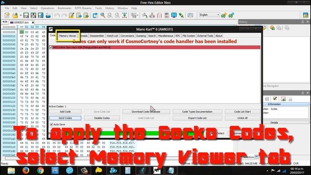 【Wii U】 How to Apply Cafe Codes (Cafe Code Types) and Gecko Codes in Wii U Games with JGecko U. смотреть онлайн