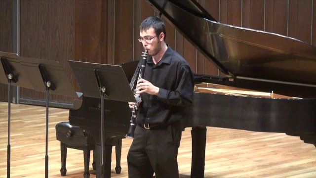 Edison Denisov Sonata for solo clarinet Ryan Espinosa CCF2015 смотреть онлайн