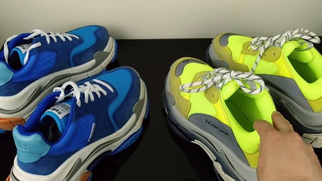 Balenciaga Men's Triple S Trainers/Sneakers Size & Style Comparison: 39 vs 40; Original vs Alt Styl смотреть онлайн
