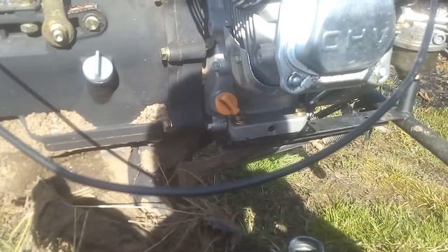 Мотоблок Патриот Волга. Замена масла. смотреть онлайн