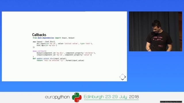 Matteo Guzzo - Easy interactive data applications with Dash смотреть онлайн