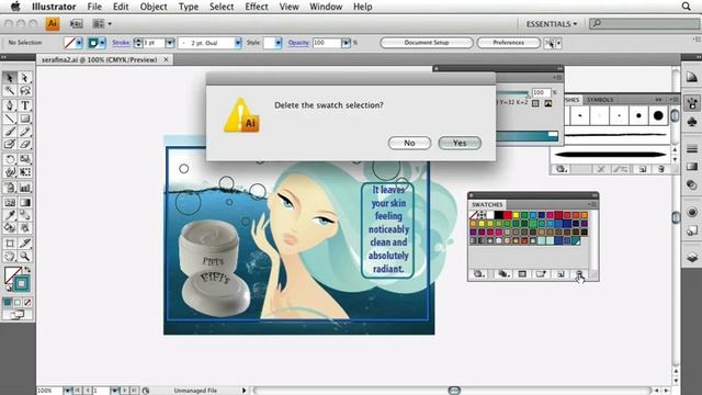 Adobe Illustrator CS4 Advanced Manage Your Color in the Swatches Panel - Color Management смотреть онлайн