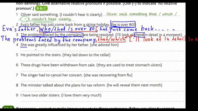 Advanced Grammar in Use | Unit 53-2 | построение сложных предложений с WHICH, THAT, WHO смотреть онлайн