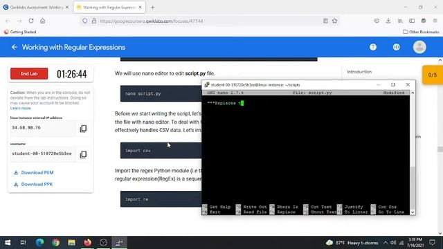 Using Python to Interact With the Operating System | Week 3 Assessment | Coursera | Google смотреть онлайн