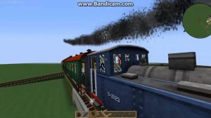 Обзор мода Rails of War в Minecraft(1 часть)