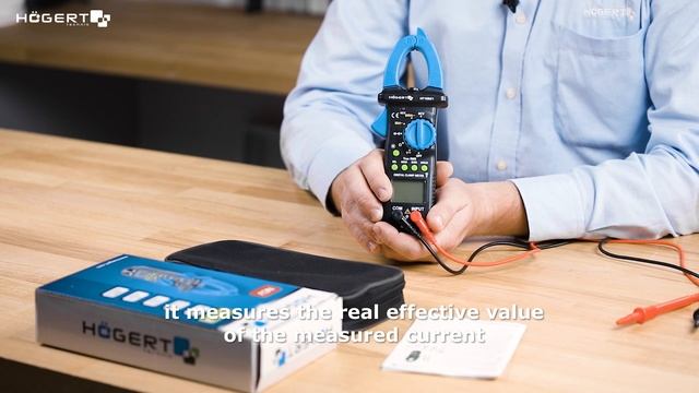 Högert Technik Universal Clamp Meter HT1E621_EN смотреть онлайн