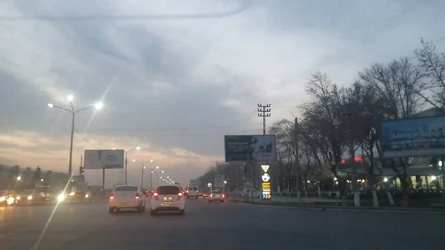 Uzbekistan Tashkent едем с Куйлюка по новой дороге