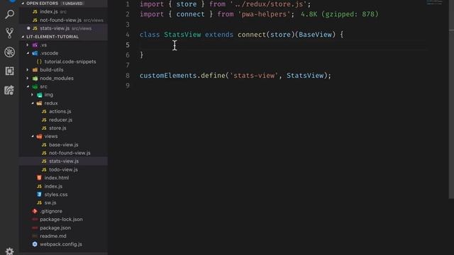 LitElement tutorial part 4: Navigation and code splitting смотреть онлайн