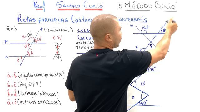 RÁPIDO e FÁCIL | RETAS PARALELAS CORTADAS POR TRANSVERSAIS смотреть онлайн