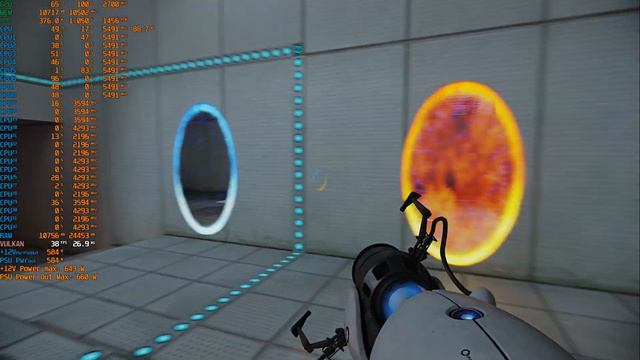 Portal RTX 2560x1440 RTX 4090 смотреть онлайн