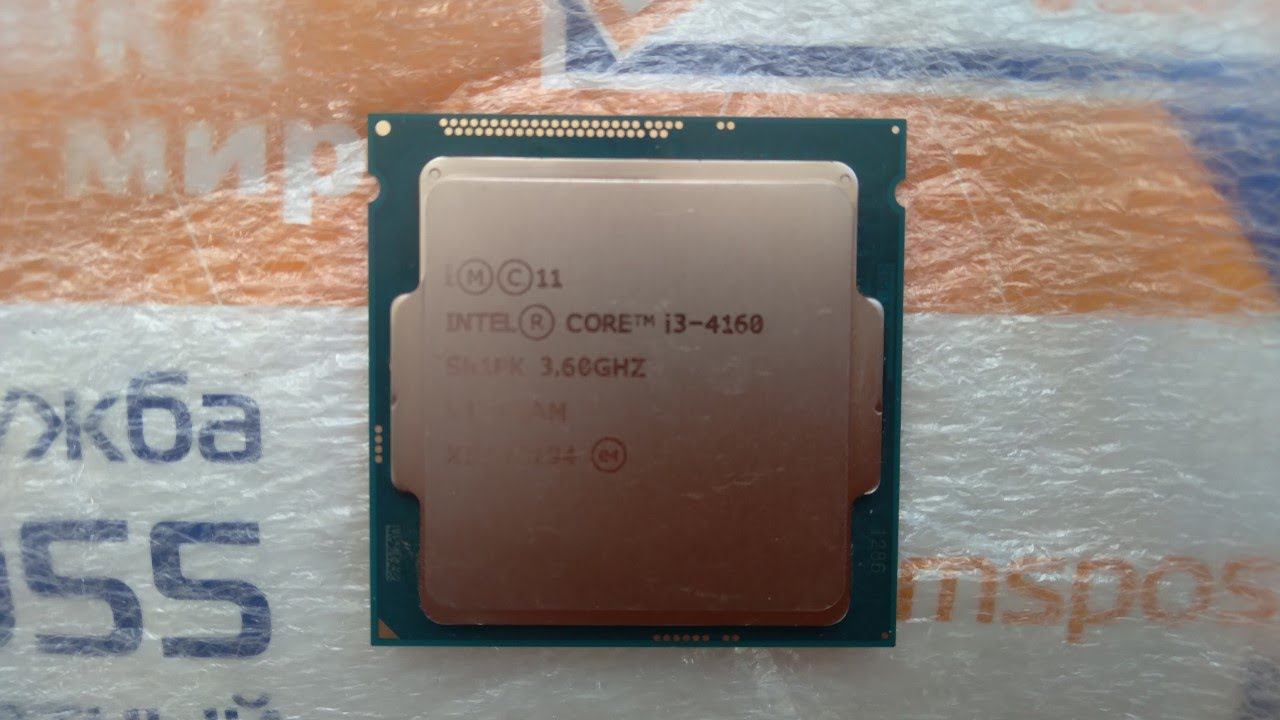 Короткий обзор на процессор intel core i3-4160 смотреть онлайн