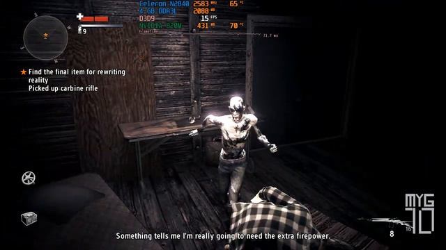Alan Wake American Nightmare LowEnd Gameplay Celeron N2840 | RAM 4 GB | Nvidia GeForce 820M VRAM 2G смотреть онлайн