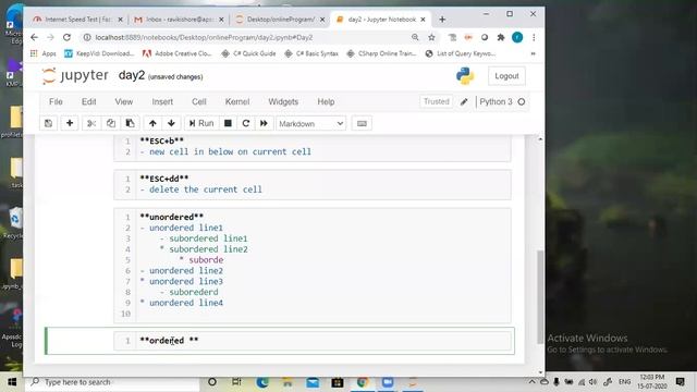 Day 2 : Python for Data science(15th July2020) смотреть онлайн