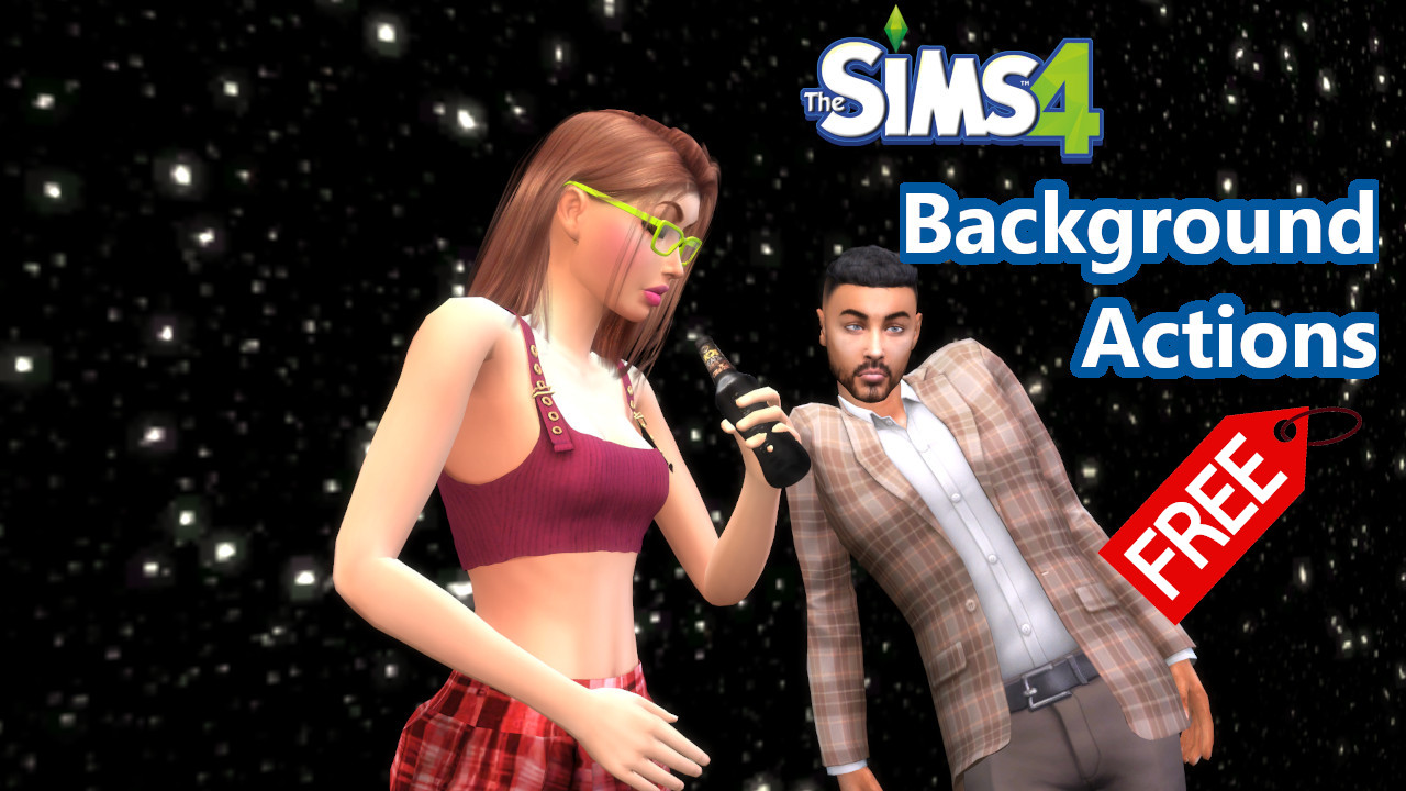 The Sims 4 background actions animations pack - Free Download смотреть онлайн