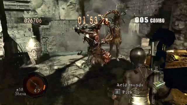 Resident Evil 5 Ryona Sheva Outfit Mods Mercenary Mod Tribe Zombie Fight 17