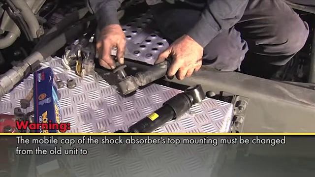 How to replace Cabin Shock Absorbers - Volvo FH12 смотреть онлайн