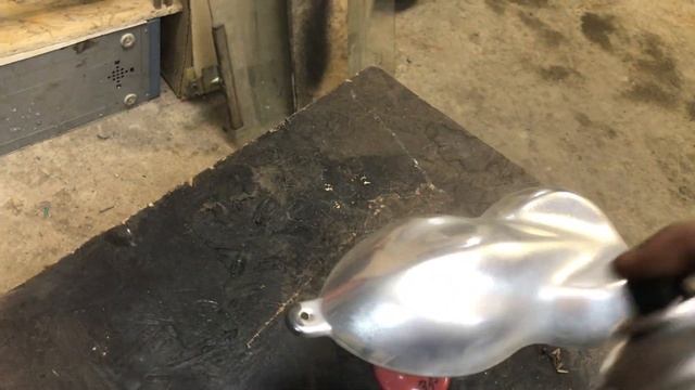 нанесение чистого лака на серебро. смотреть онлайн