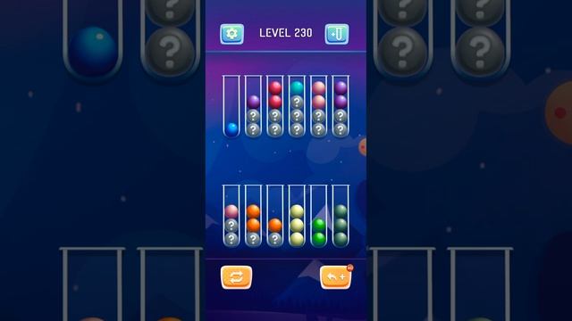 How to complete 230 Level ball sort puzzle color sort Game Latest tricks 2023 смотреть онлайн