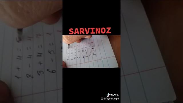 Sarvinoz ismiga смотреть онлайн