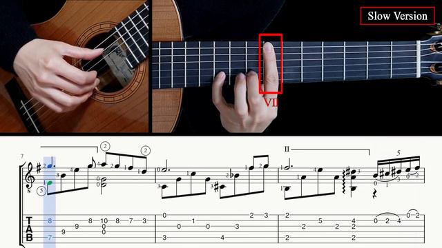 Cinema Paradiso "Love Theme" - Guitar Lesson + TAB смотреть онлайн