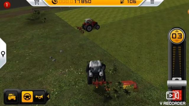Покос травы farming simulator 14 симулятор фермы 14#2 сложность-легко смотреть онлайн