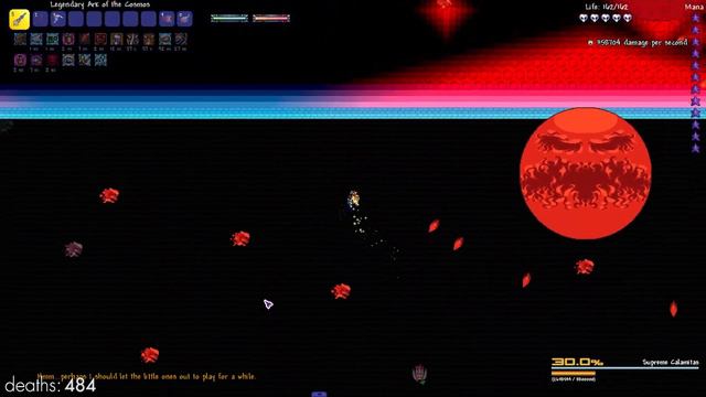 No-Hit Supreme Calamitas (Terraria: Calamity Mod) смотреть онлайн
