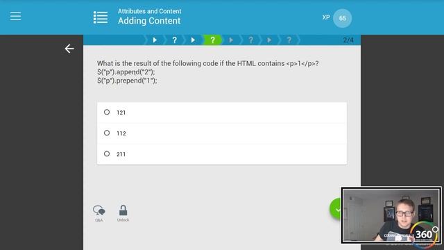 Attributes and Content: Learn jQuery with SoloLearn смотреть онлайн