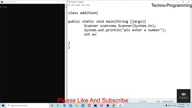 Java Addition Using Scanner() Class|part-5|Java Program user input смотреть онлайн