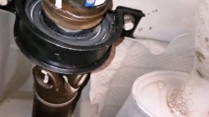 Ssang Yong Actyon 2014 год, 2л, 4WD. Ремонт ходовой, замена саль. коленвала перед.