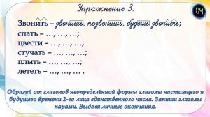 Русский язык. Мягкий знак после шипящих в окончаниях глаголов 2-го лица ед. числа. 4 класс Урок 96