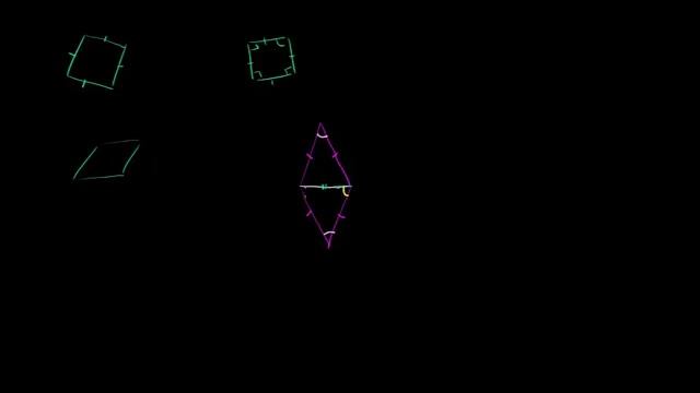 Диагонали на ромб смотреть онлайн