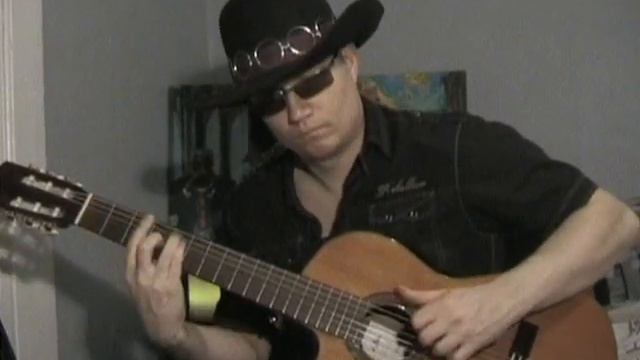 The Good The Bad and The Ugly - Main theme on acoustic guitar (Andrew Snowden - guitar) смотреть онлайн