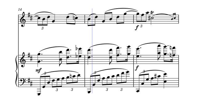 Composition for piano and violin no.19/Piano composed by Düska смотреть онлайн