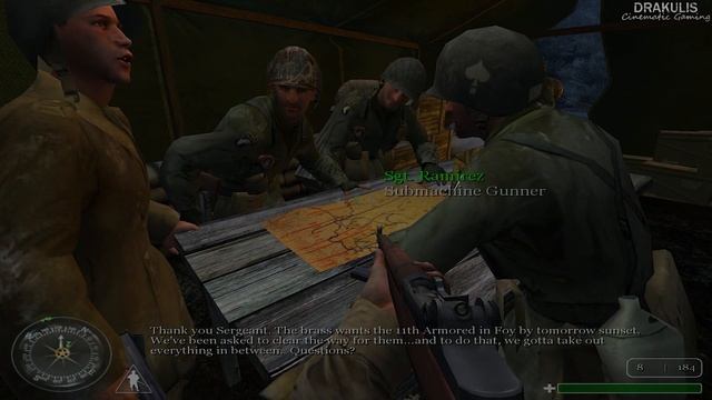 101st Airborne Division (Bastogne, Belgium 1944) Call of Duty United Offensive - Part 1 - 4K смотреть онлайн