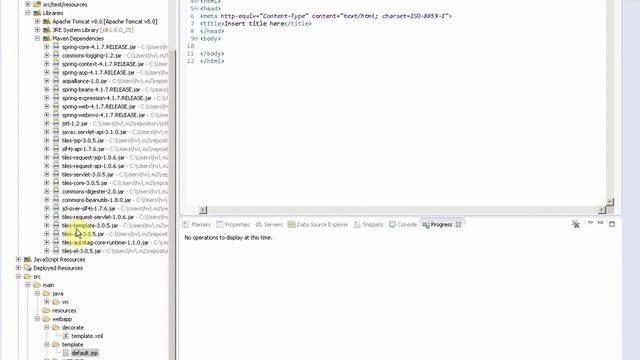 [Java] - Spring mvc with apache tiles | Học lập trình смотреть онлайн