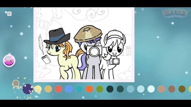 My Little Pony Color By Magic - Decoration Backyard Part 88(Budge Studios) - Best App For Play смотреть онлайн