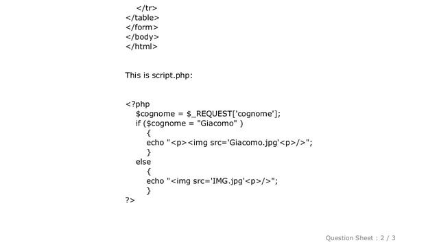 HTML : Example of use IF in PHP смотреть онлайн