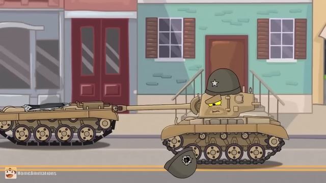 Assault of the Ministry of Defense - Cartoons about tanks смотреть онлайн