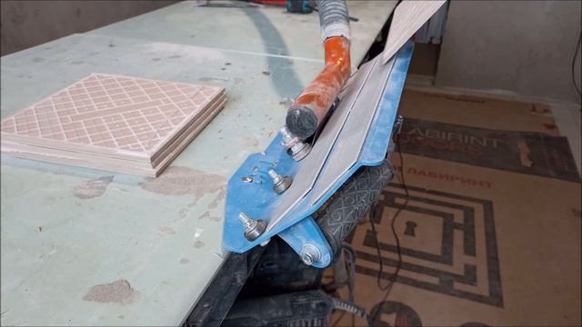 Запил плитки под 45 гр на заусовщике от ДЛТ смотреть онлайн